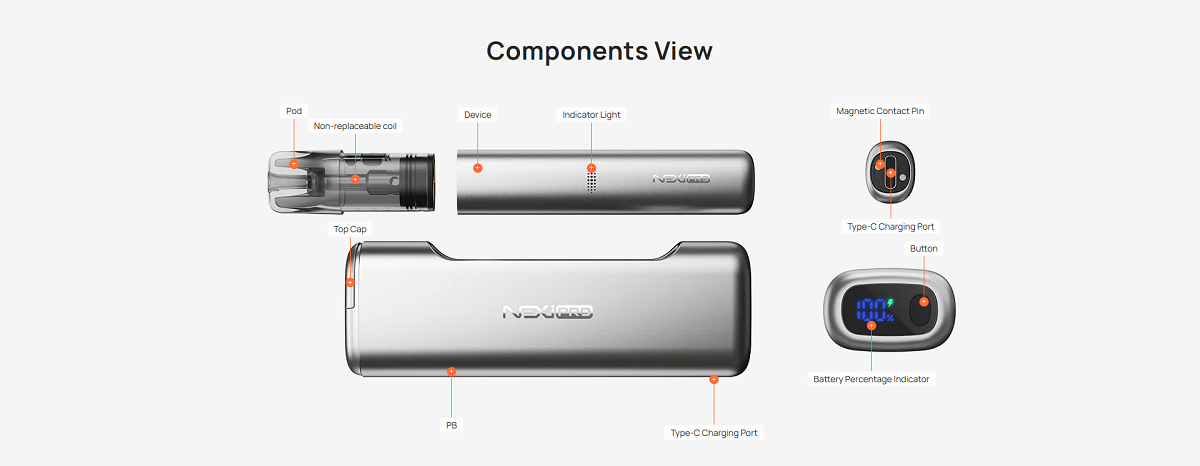 nexi pro pod kit 1650 350mah 2ml by aspire 9
