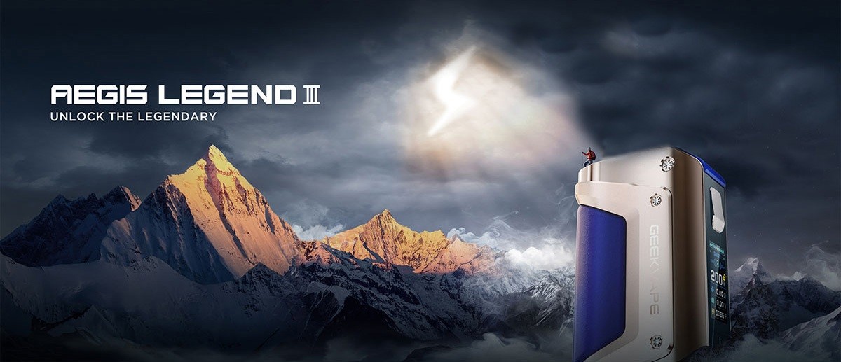 legend 3 l200 2x18650 box mod 200w by geekvape 1