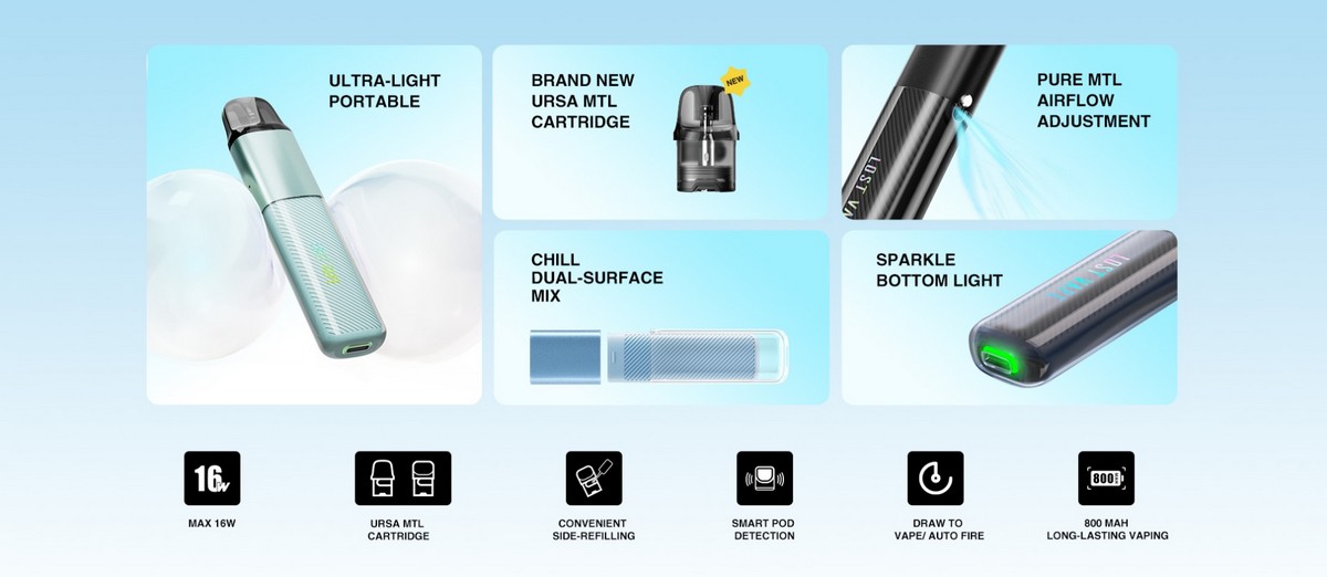 ursa nano air 800mah by lost vape 2